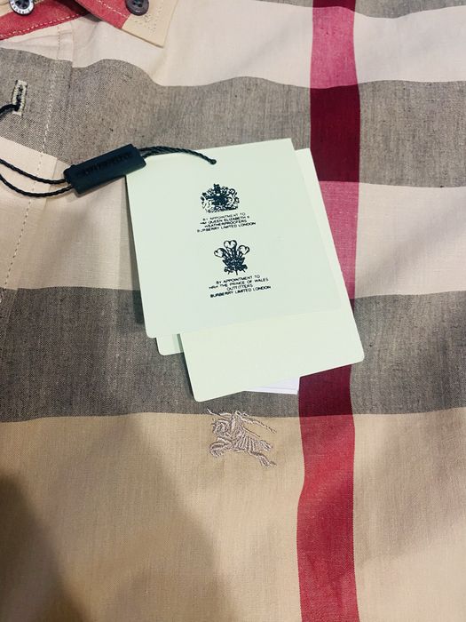 Мъжка риза BURBERRY оригинал.!