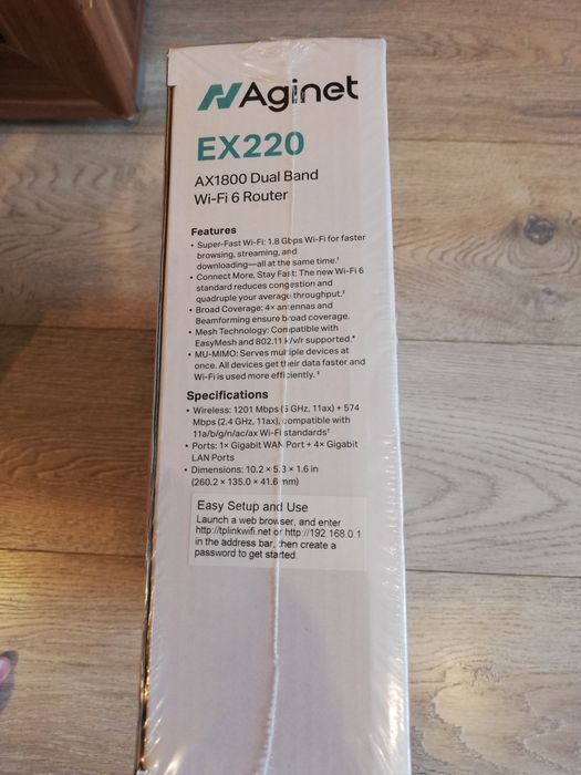 Tp-Link EX220 AX 1800 Dual Band WI-FI 6 Router / Рутер