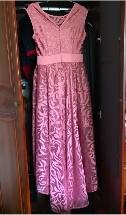 Платье вечернее задний шлейф