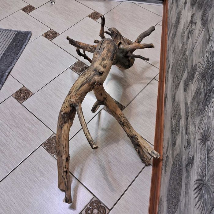 Коряга в аквариум
