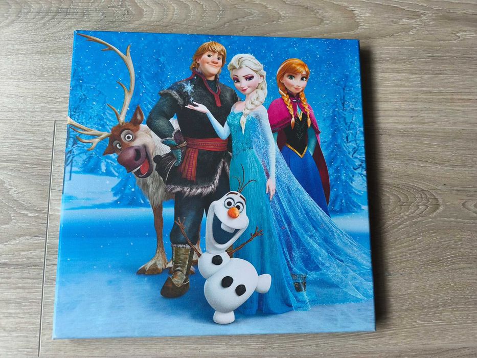 Tablouri canevas Frozen - Ana și Elsa