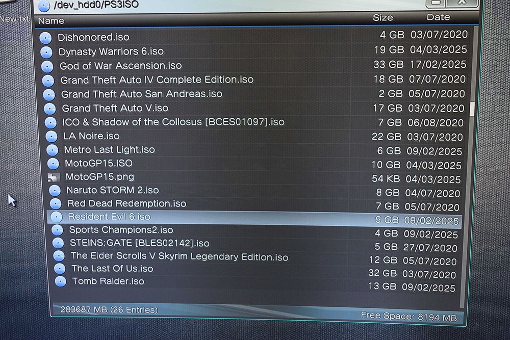 PlayStation 3 Super Slim 500GB HEN