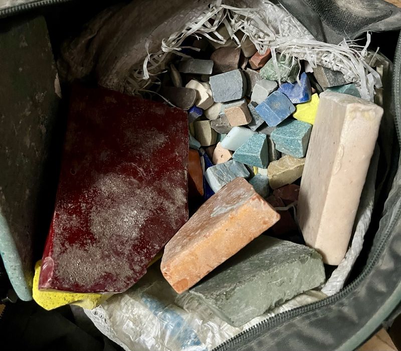 Смальта. Весовая.