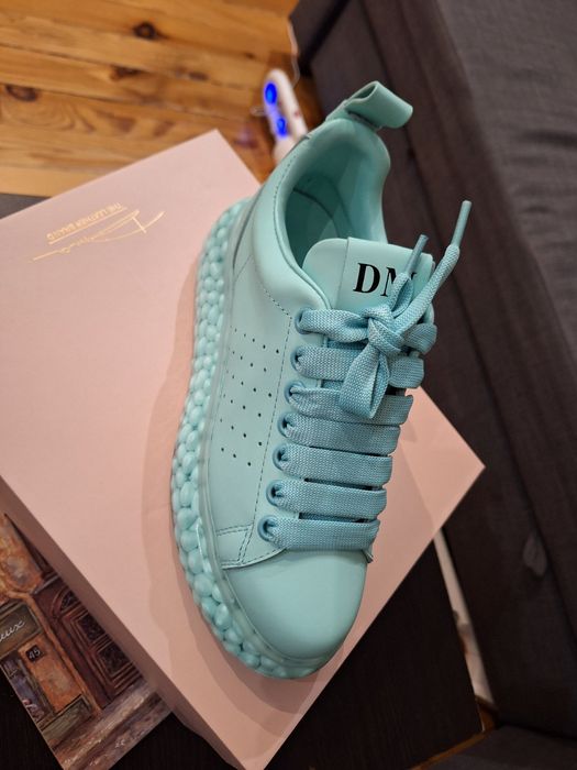 Маратонки кожени