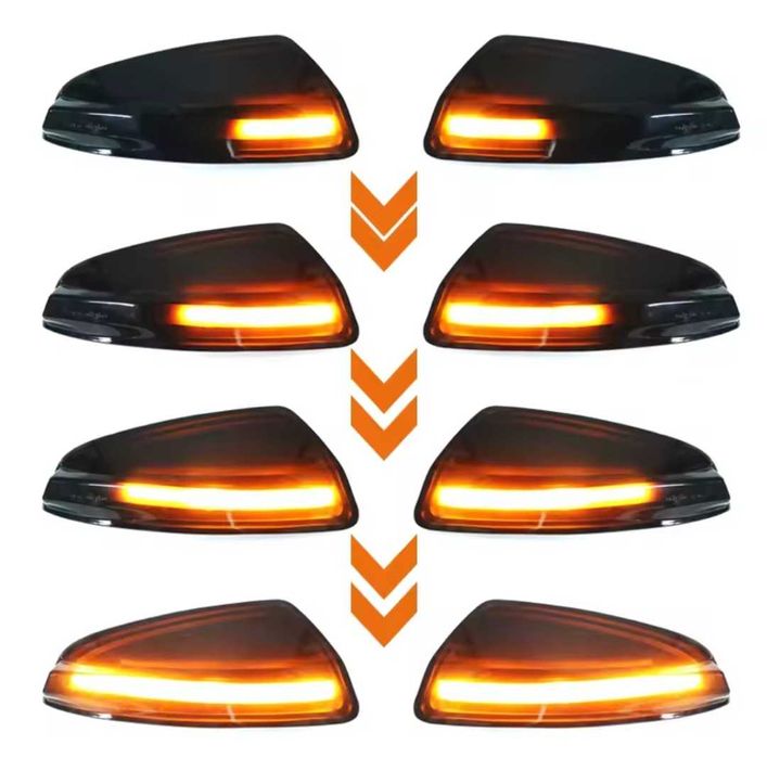 Динамични - Бягащи лед мигачи за огледала - Mercedes Benz