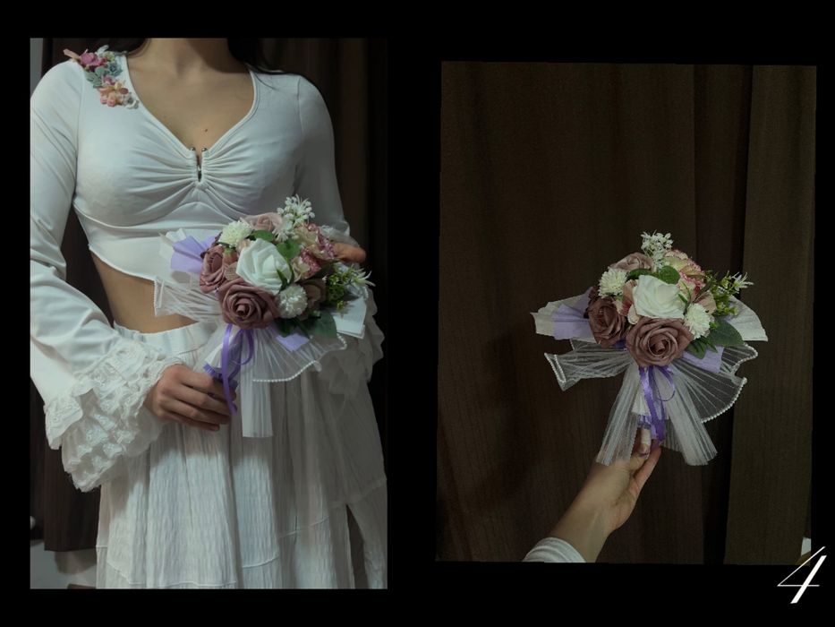 Buchete din flori artificiale (Valentine’s day, 8 martie)