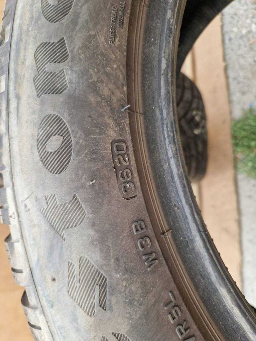 2 Firestone R18 225/55 Зимни гуми  DOT3620