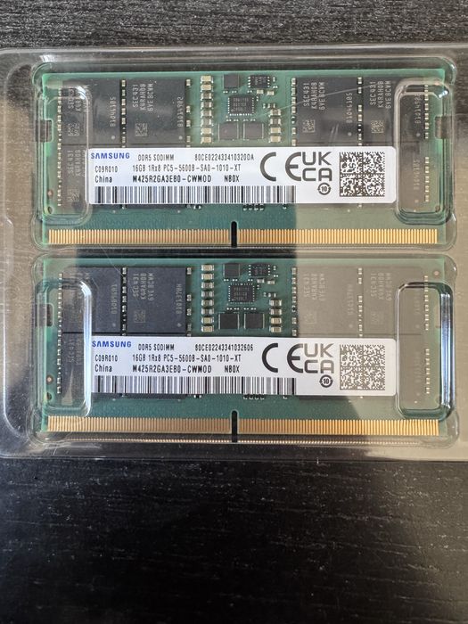 32GB (2 x 16GB) Ddr5 laptop ram 5600