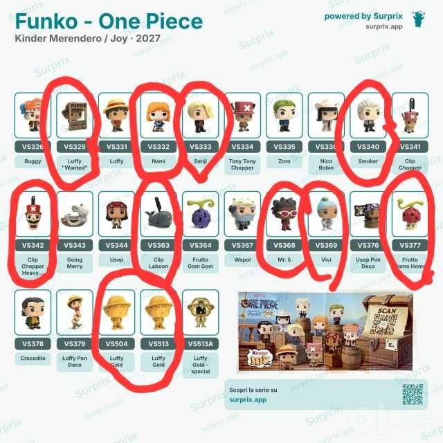 Киндер джой ван пис Kinder joy one piece продада или обмен