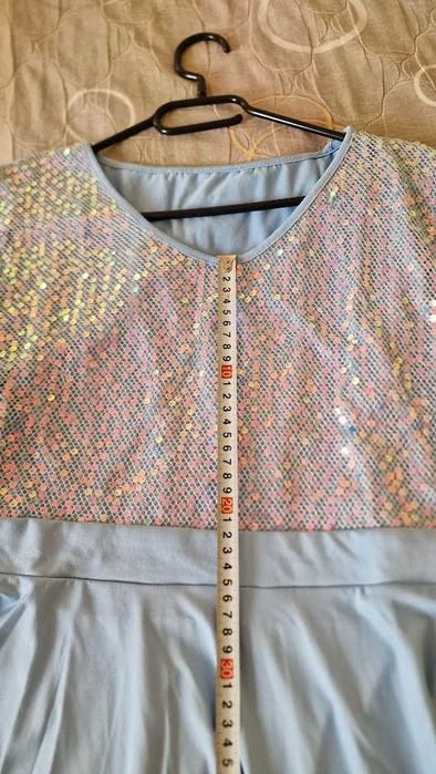 Нова елегантна рокля - Размер L (Temu)