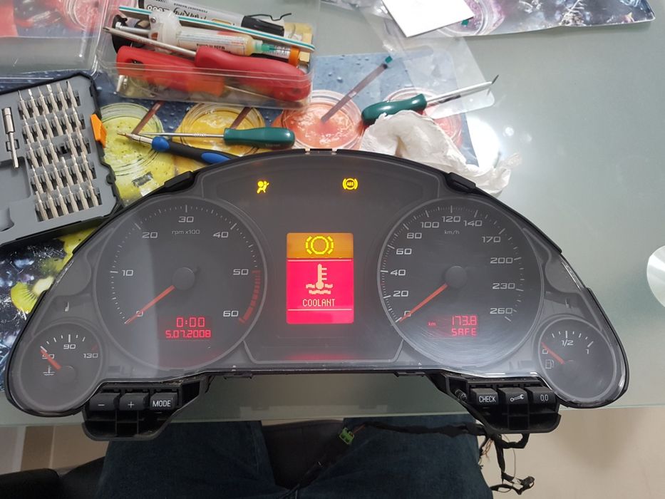 Seat EXEO display maxidot ceasuri bord cluster