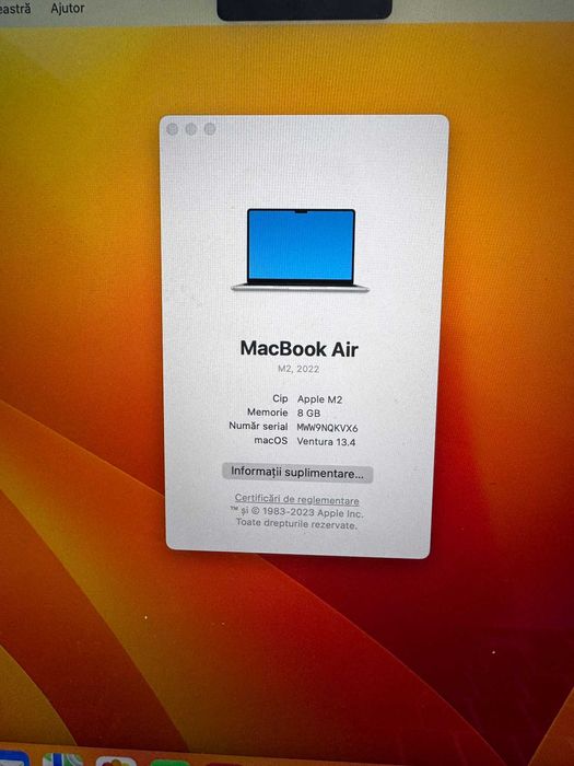 NDP Amanet NON-STOP Sos. Giurgiului 119 MacBook Air M2 2022 (32661)