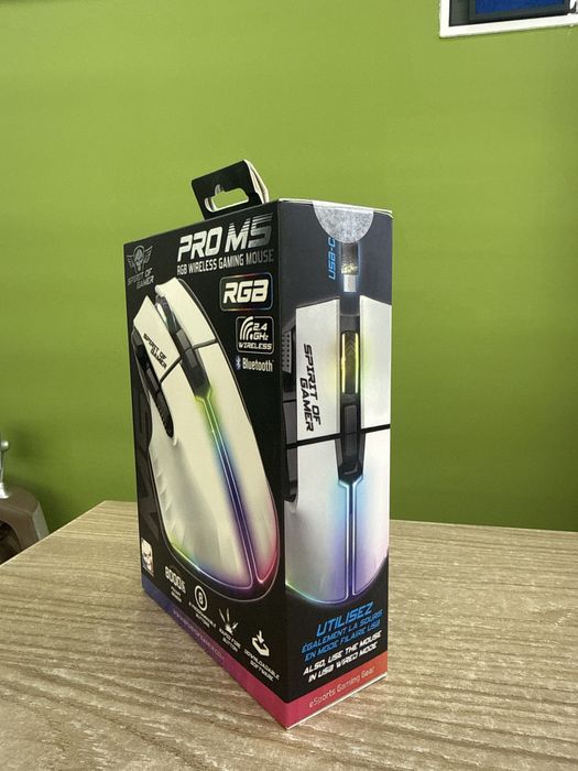 Spirit of Gamer Pro M5 RGB Wireless Gaming Mouse