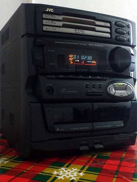 JVC MX-D301T combina muzicala vintage - Mini Audio System JVC CA-D301T