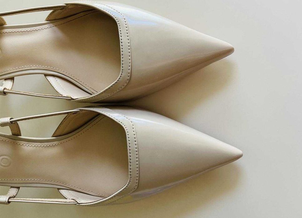 Pantofi nude stiletto Pinko