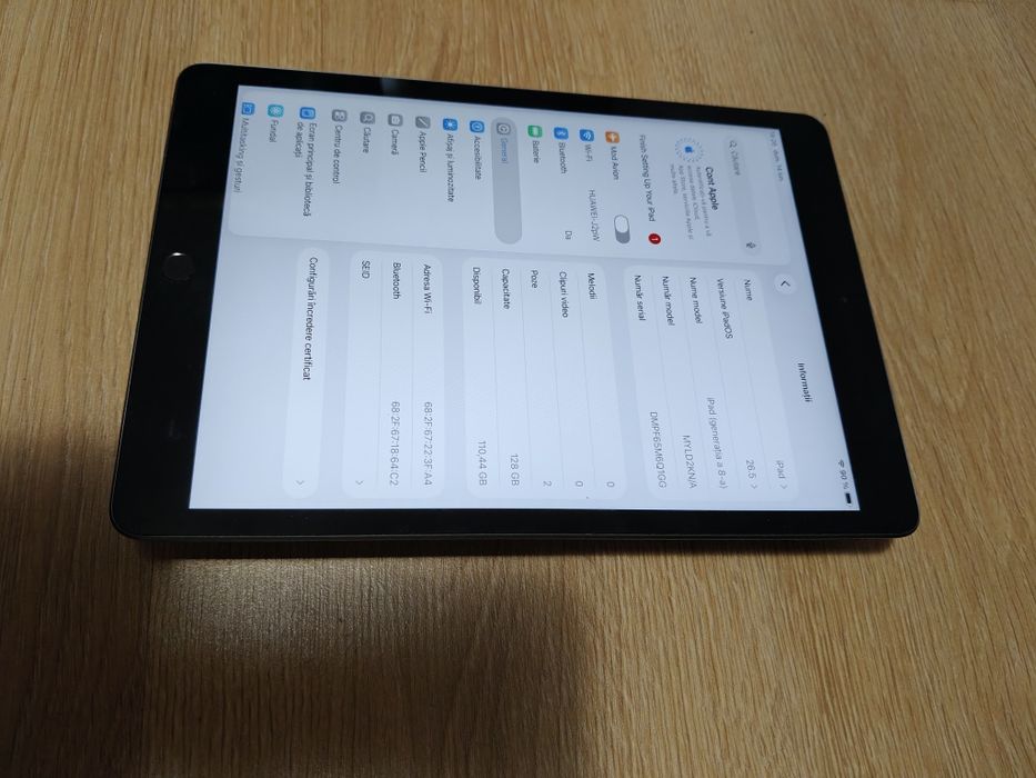 iPad 8 ca Nou 128Gb wi fi Generația 8 impecabil