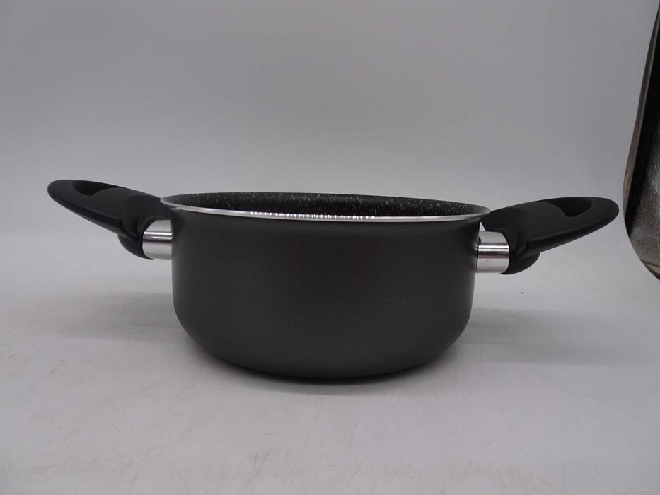 Cratiță ALLUFLON Tradition Italy, aluminiu, negru, 16 cm