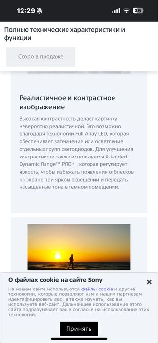 Телевизор Sony KD75XH9505BR2