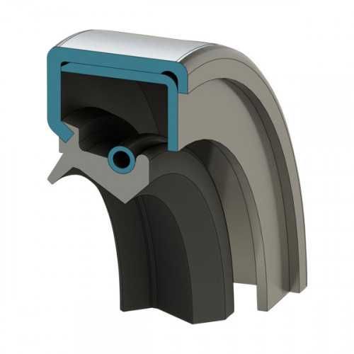 Simering cu carcasă exterioară metalică