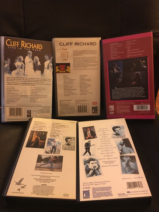 Cliff Richard VHS Видео касети