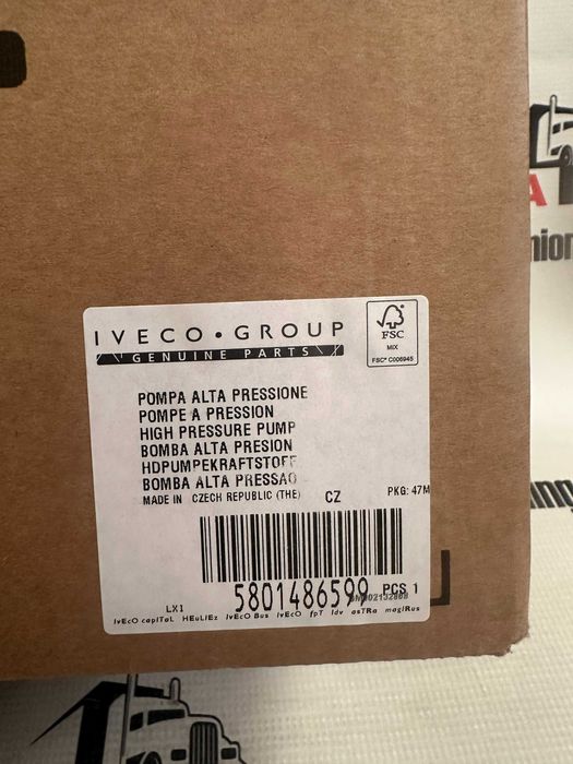 pompa inalta presiune iveco stralis  euro 6 /pompa injectie 5801486599