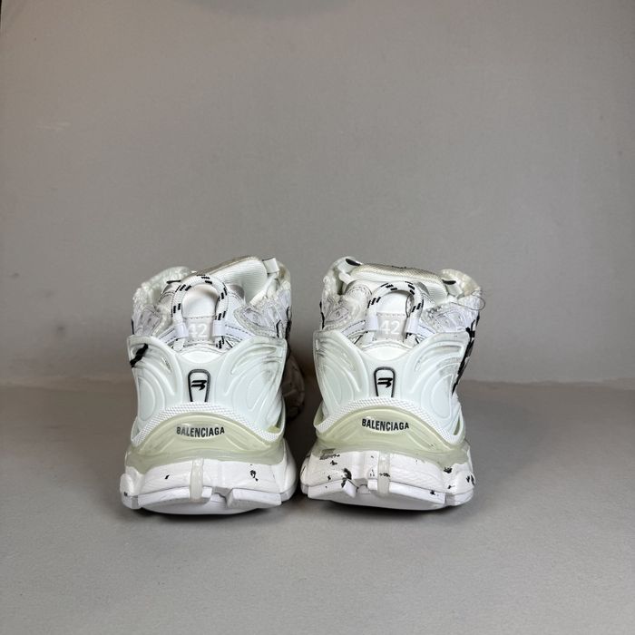 Balenciaga Runner "White Black Logo"! НОВИ!
