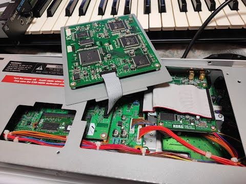 KORG M3  дополнительные звуки + вокодер