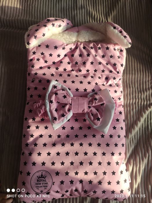 Продам зимний конверт на выписку