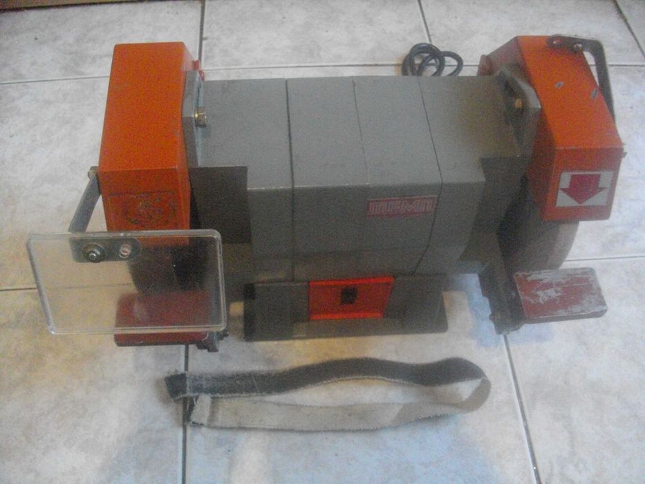 500 Вата Руски Ел.Шмиргел ТЕМП ТУ16 ф180мм Отличен Комбиниран 14кг