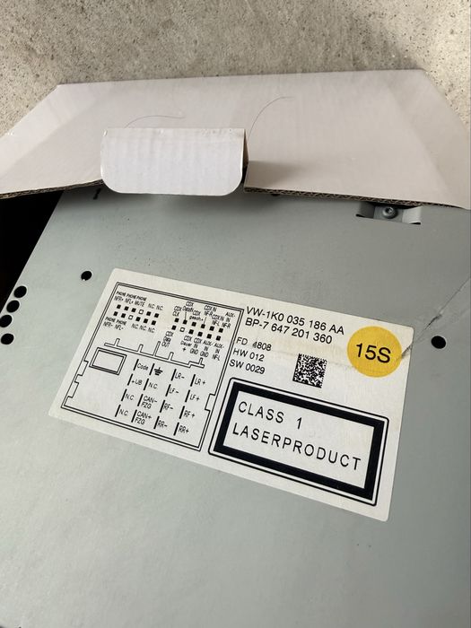 Casetofon/radio mp3 CD Volkswagen 6 an 2009