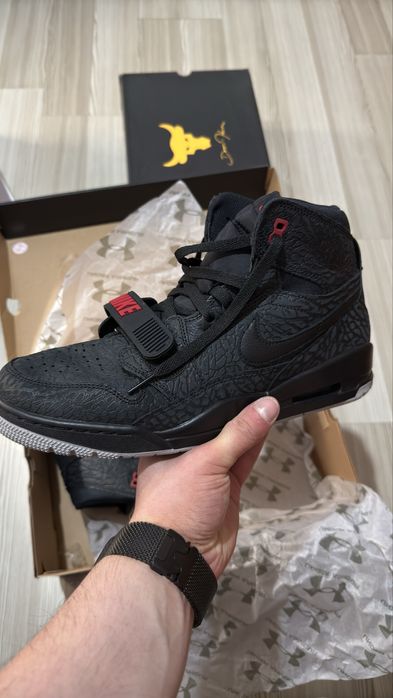 Nike jordan legacy bred elephant print marimea 45,5