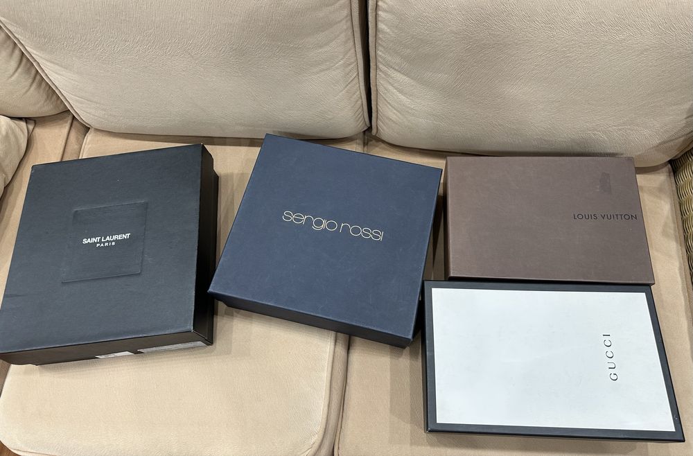 Коробки Louis vuitton Prada gucci