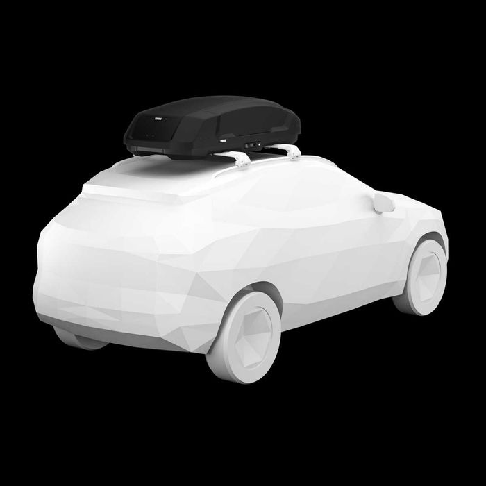 Автобокс Thule Force 3, 400L (черен мат)