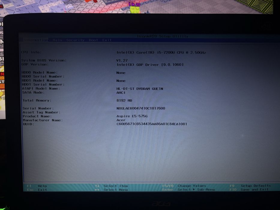 Поодам ноутбук acer aspire e5 575