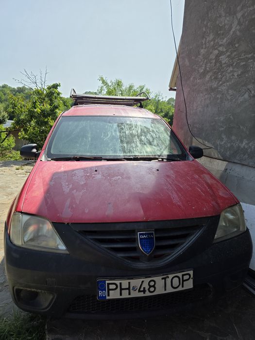 Dacia Logan, autoutilitara N1, roșu,  2007