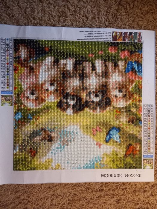 Vînd pictură cu diamante