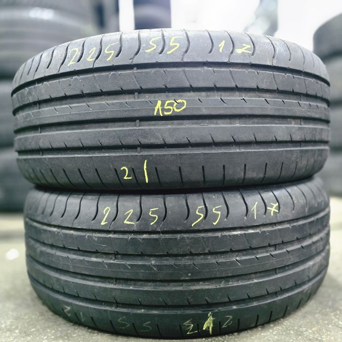 2x 225/55/17 VARA SAVA 2021 Stare excelentă