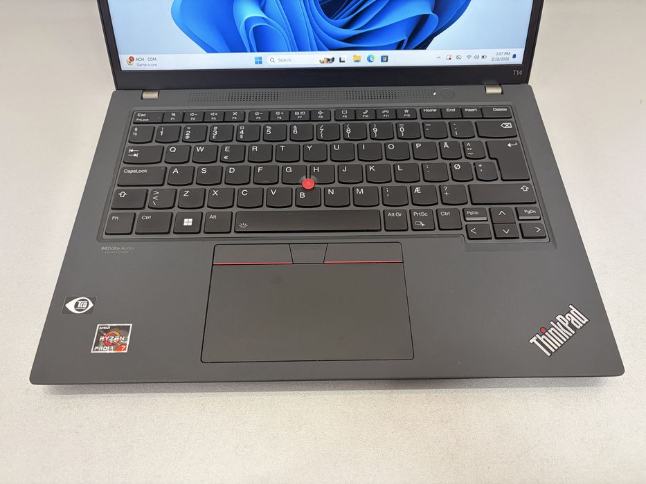 Lenovo ThinkPad T14 Gen3, Touch , AMD Ryzen 7 Pro, SSD 512, RAM 16 GB