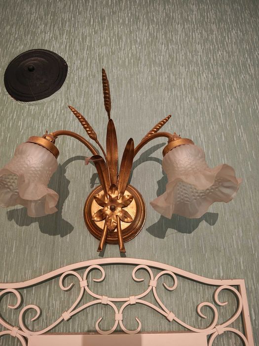 Ретро полилей и аплик ръчна изработка