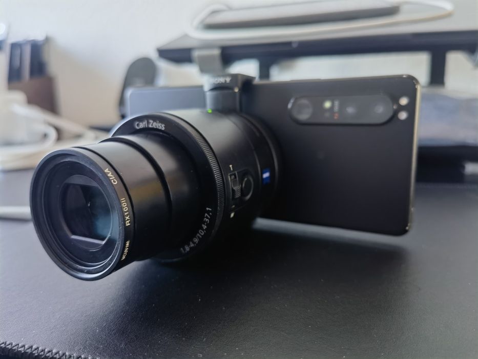 SONY QX100 объектив
