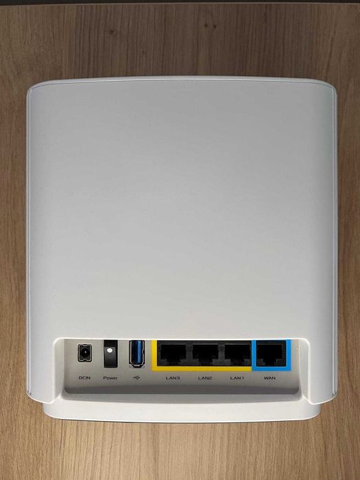 Sistem mesh, triband ASUS ZenWiFi AC CT8 (W-2-PK), AC3000, alb