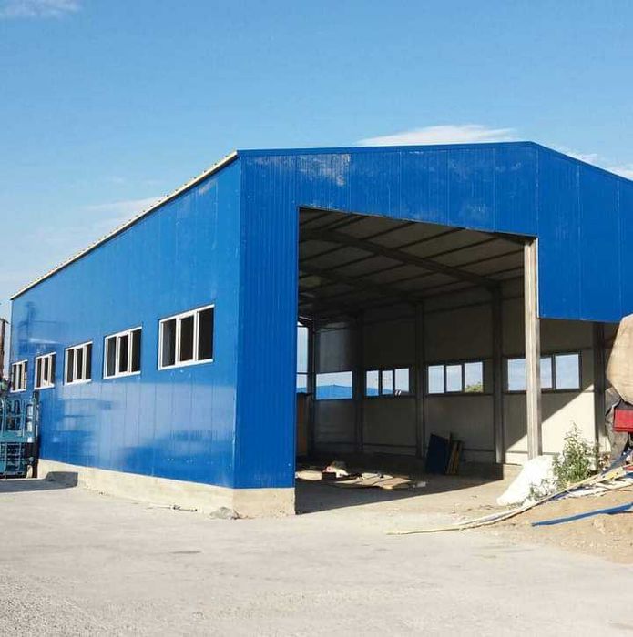Vand structura metalica demontabila pe suruburi, pret avantajos 8m x 20m