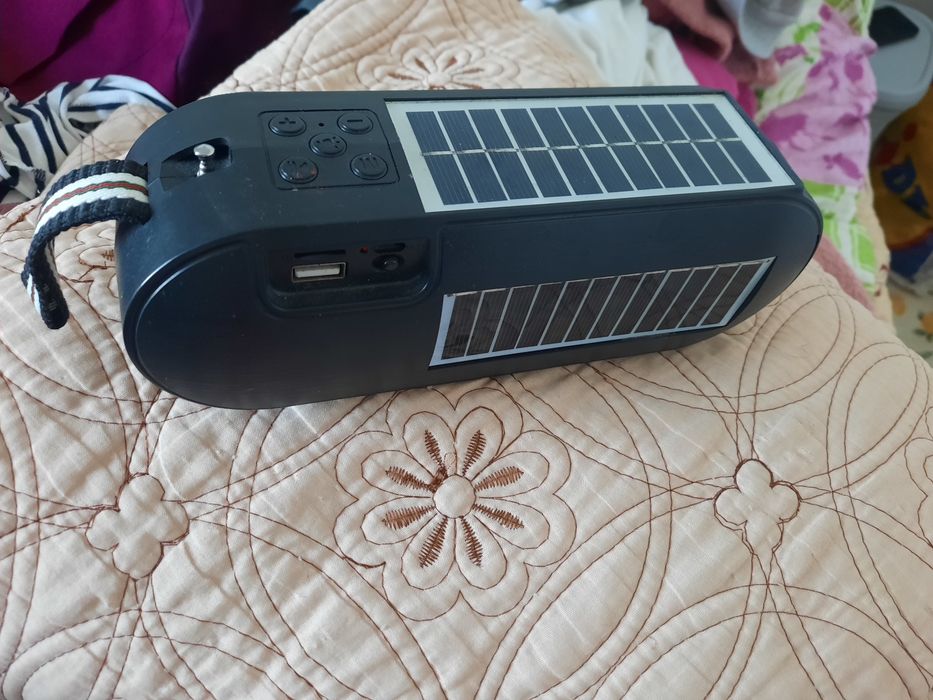 Boxa bluetooth solara
