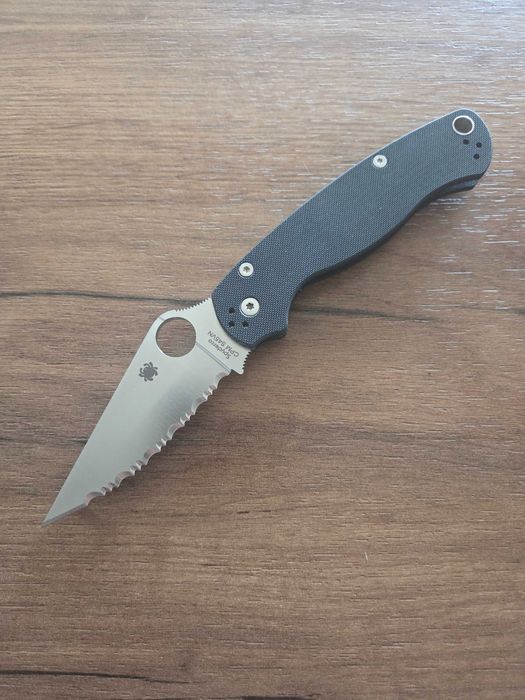 Spyderco Paramilitary 2 Serrated S45VN