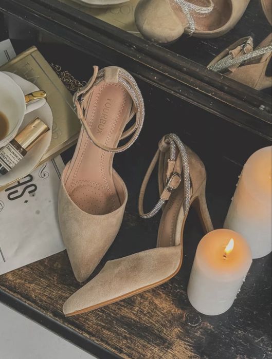 Продам туфли замшевые