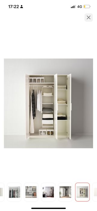 Распашной шкаф IKEA Бримнэс