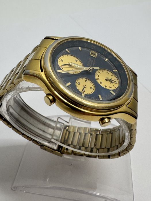 Rar! Seiko Vintage, chronograph alarm. Quartz. Japan