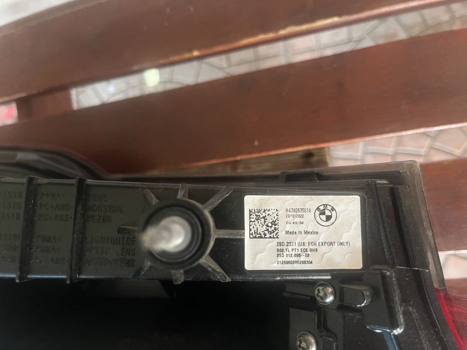 Десен външен стоп за BMW X4