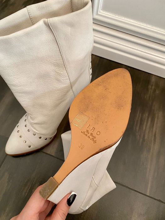 Botine IRO Vero cuoio