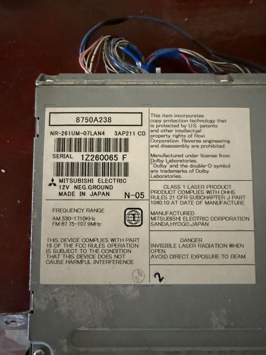 Navigatie Mitsubishi Lancer